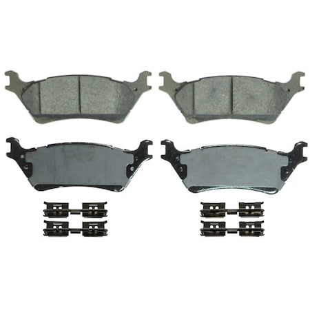 Wagner Brakes Ceramic Disc Pad Set, Zd1602 ZD1602